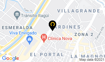 Mapa de Inversiones Marina Posada en Medellín