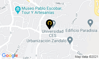 Mapa de Inversiones Masivos Telenet Ltda. en Medellín