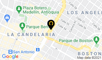 Mapa de Inversiones Mejìa Gil en Medellín