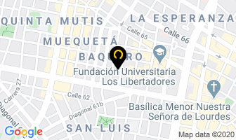 Mapa de Inversiones Mejía Suárez en Bogotá D.C