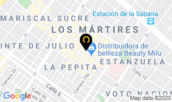 Mapa de Inversiones Michelle Ltda en Bogotá D.C