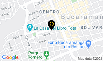 Mapa de Inversiones Millenium en Bucaramanga