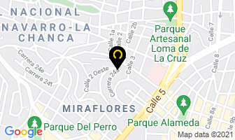 Mapa de Inversiones Molina Parra & Cia en Cali