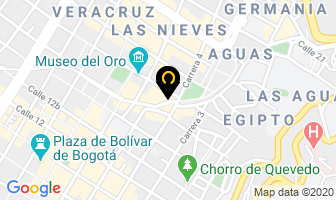 Mapa de Inversiones Monserrate en Bogotá D.C