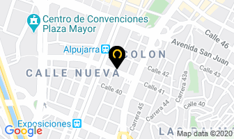 Mapa de Inversiones M.r. en Medellín