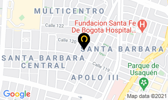 Mapa de Inversiones Nma Ltda. en Bogotá D.C