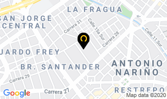 Mapa de Inversiones Oguer Sas en Bogotá D.C