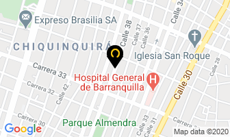 Mapa de Inversiones Oriana en Barranquilla