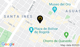 Mapa de Inversiones Perez Perez en Bogotá D.C