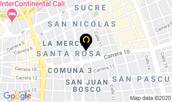 Mapa de Inversiones Pluma en Cali
