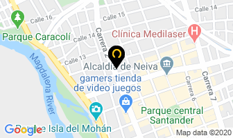 Mapa de Inversiones Proin Ltda en Neiva