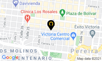 Mapa de Inversiones Radio Y Partes Ltda. en Pereira