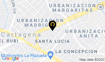 Mapa de Inversiones Rosa Eterna Ltda. en Cartagena