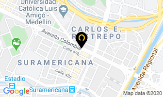 Mapa de Inversiones Sas en Medellín