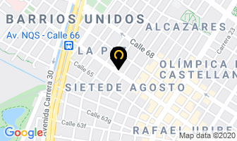 Mapa de Inversiones Seven Ltda. en Bogotá D.C