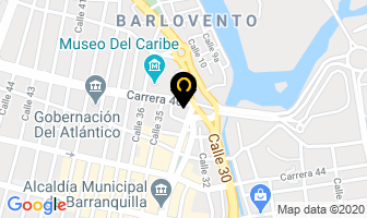 Mapa de Inversiones Surtelibros en Barranquilla