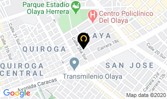 Mapa de Inversiones Triensso Ltda en Bogotá D.C