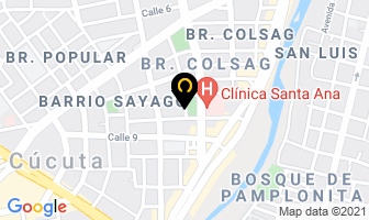 Mapa de Inversiones Y Construcciones M&r en Cúcuta