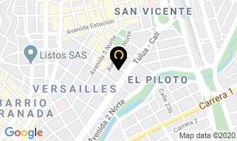 Mapa de Inversiones Y Proyectos Inmobiliarios Ltda. en Cali