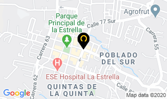 Mapa de Inversora De Proyectos S.a.s. en La Estrella