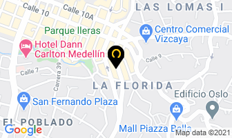 Mapa de Inviertaraiz S.a. en Medellín