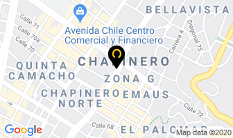 Mapa de Inxait Ltda. en Bogotá D.C