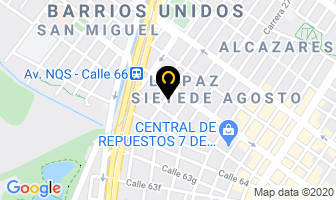 Mapa de Inyecciones Plásticas S & S en Bogotá D.C