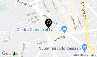 Mapa de Inyecmotors en Bucaramanga