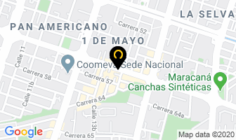 Mapa de Inyemold - Ingeniería Mecánica en Cali
