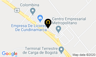 Mapa de Ip Data Ltda en Cota