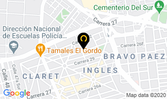 Mapa de Iplame Ltda. en Bogotá D.C
