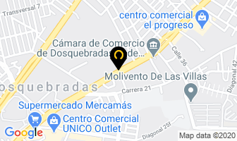 Mapa de Ips A-prueba en Dosquebradas