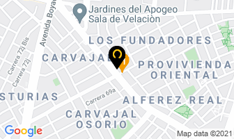 Mapa de Ips A-Prueba Primera De Mayo en Bogotá D.C