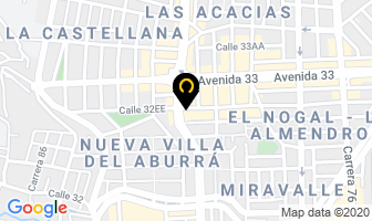 Mapa de Ips Arthros en Medellín