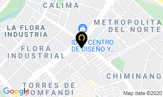 Mapa de Ips Carmenza Florez en Cali