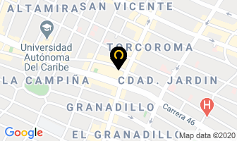 Mapa de I.p.s. De La Costa Ltda. en Barranquilla