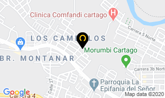 Mapa de Ips H&l Salud Sas en Cartago