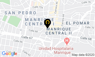 Mapa de Ips Optica La Plazuela en Copacabana