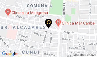 Mapa de I.p.s. Prodsalud Ltda. en Santa Marta