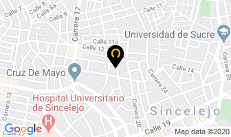Mapa de I.p.s. Salud Sin Fronteras en Sincelejo