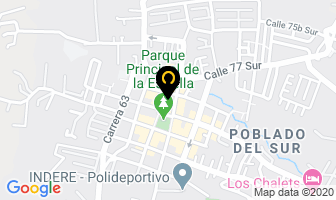 Mapa de Ips Sentir en La Estrella