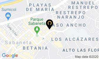 Mapa de I.p.s. Simetría Óptica en Sabaneta