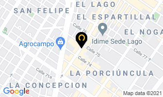 Mapa de Iris Ltda. en Bogotá D.C