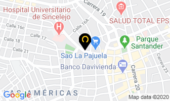 Mapa de Isaac & Durán Ltda. en Sincelejo