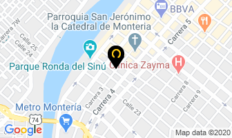 Mapa de Isaac Impresores en Montería