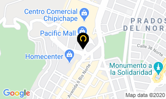 Mapa de Isagen en Cali