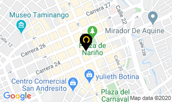 Mapa de Isidoro Medina en Pasto