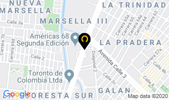 Mapa de Ismacron Ltda en Bogotá D.C
