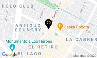 Mapa de Isupport Center en Bogotá D.C