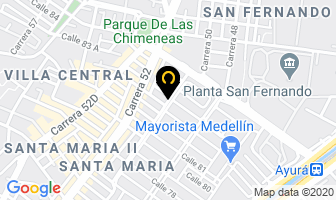 Mapa de Itagui Plaza Hotel en Itaguí